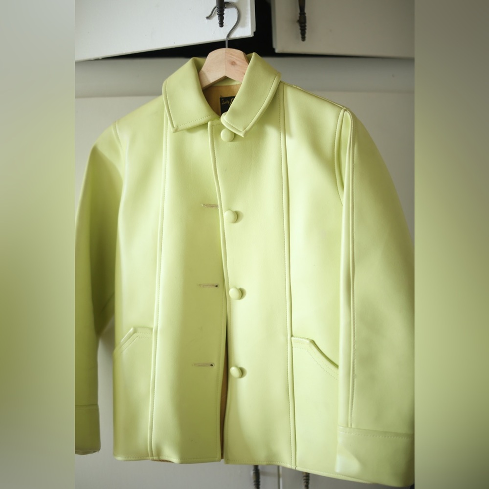 Vintage - 60s Expanded Vinyl Mod Jacket